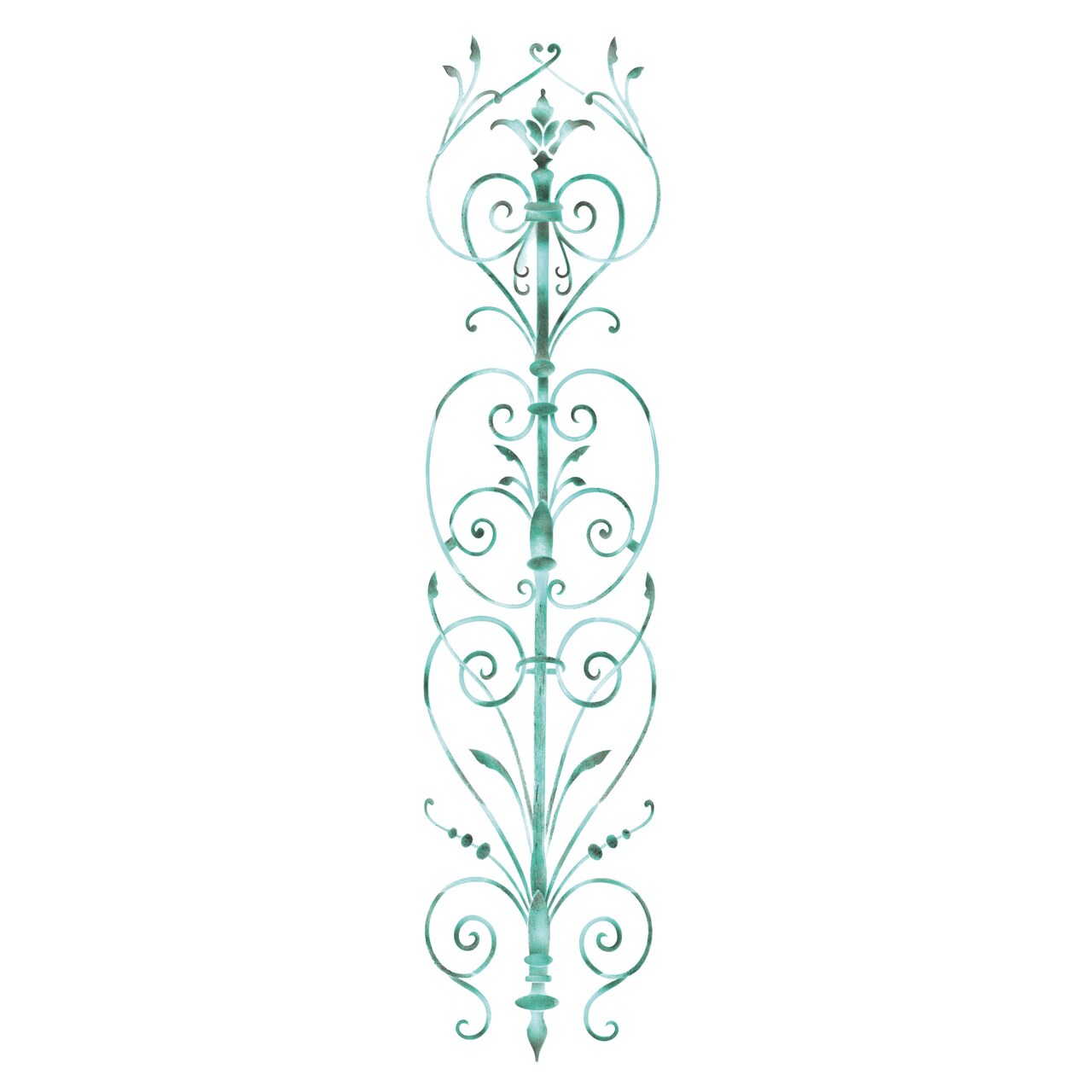 Door Panel Scroll Wall Stencil | 2903 by Designer Stencils | Pattern Stencils | Reusable Stencils for Painting | Safe & Reusable Template for Wall Decor | Try This Stencil Instead of a Wallpaper | Easy to Use & Clean Art Stencil Pattern